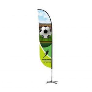 9ft Convex Shape Feather Flag