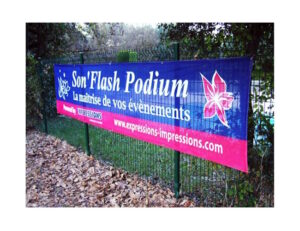 Fence and Backdrop Banner